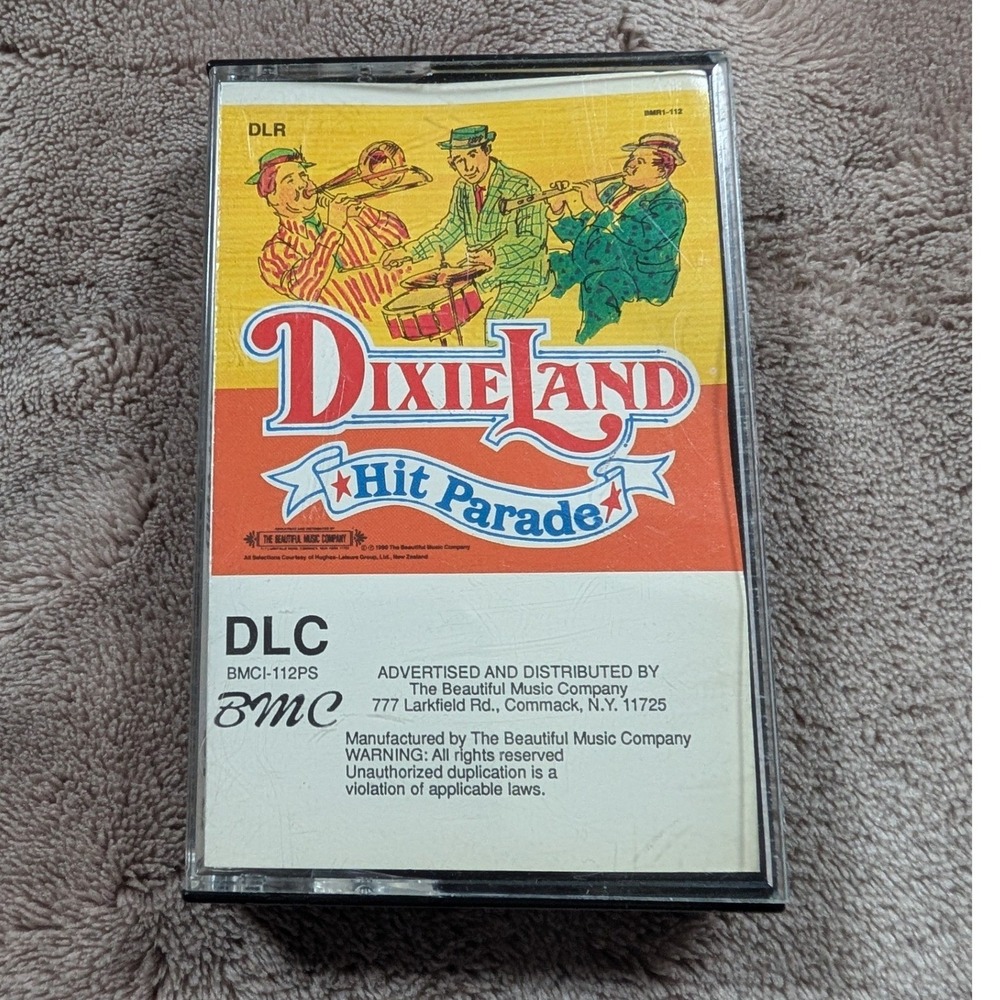 Dixieland Hit Parade Cassette Tape 1991 BMC Various Artists Jazz BMCI-112PS